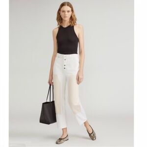 Everlane Women's White Jeans